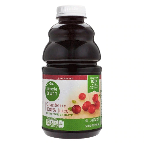 Comprar Simple Truth® 100% Cranberry Juice -- 32 fl oz