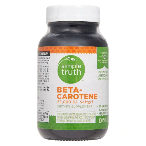 Comprar Simple Truth® Beta-Carotene -- 25000 IU - 100 Softgels