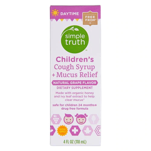 Comprar Simple Truth® Children's Daytime Cough Syrup + Mucus Relief Natural Grape -- 4 fl oz