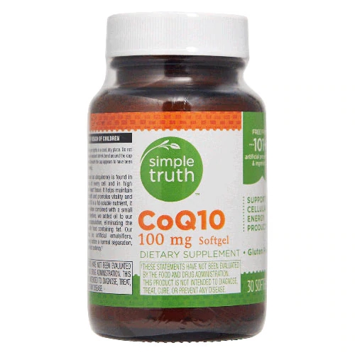 Simple Truth® CoQ10 -- 100 mg - 30 Softgels