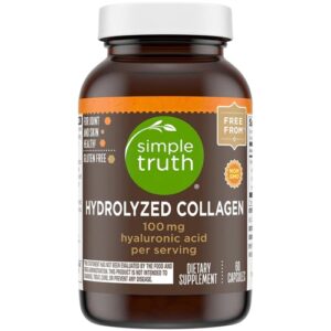 Simple Truth® Hydrolyzed Collagen -- 100 mg - 60 Capsules