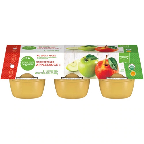 Comprar Simple Truth® Organic Applesauce Unsweetened -- 6 Cups