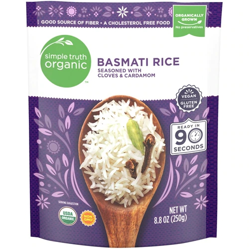 Simple Truth® Organic Basmati Rice -- 8.8 oz