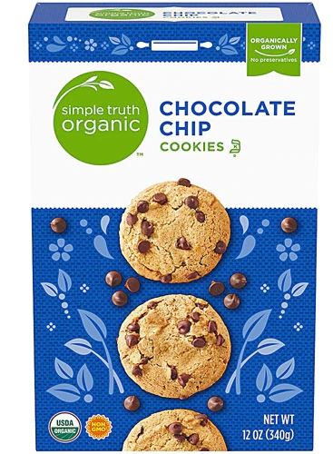 Simple Truth® Organic Chocolate Chip Cookies -- 12 oz