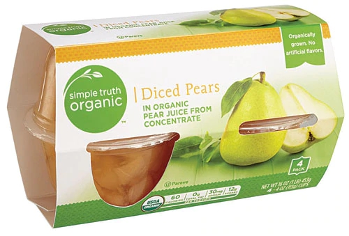 Comprar Simple Truth® Organic Diced Pears -- 16 oz