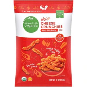 Simple Truth® Organic Multigrain Hot Cheese Crunchies -- 4 oz