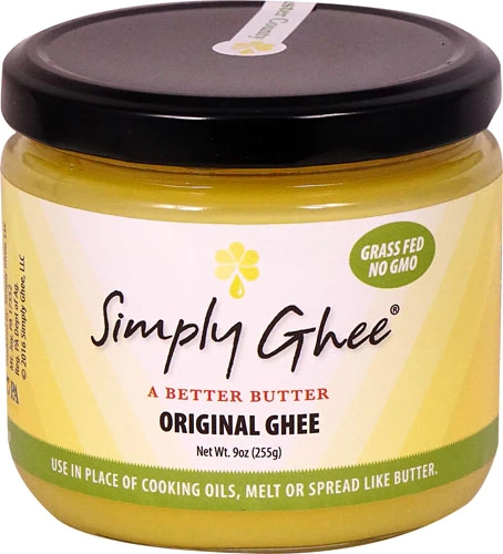 Simply Ghee Grass-Fed Ghee Original -- 9 oz