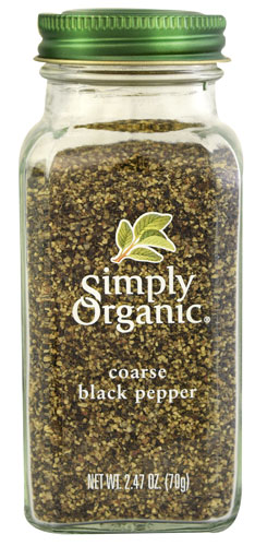 Comprar Simply Organic Black Pepper Coarse Grind -- 2.47 oz