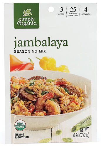 Comprar Simply Organic Seasoning Mix Jambalaya -- 0.74 oz