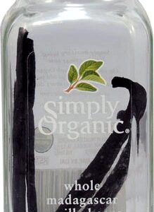 Simply Organic Whole Madagascar Vanilla Beans -- 2 Beans