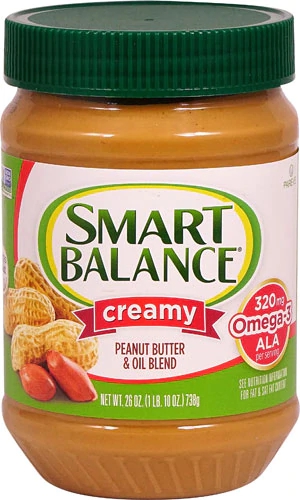 Smart Balance Peanut Butter Creamy -- 26 oz