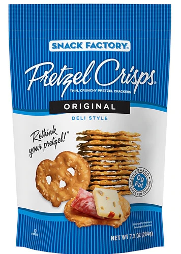Comprar Snack Factory Pretzel Crisps® Deli Style Original -- 7.2 oz