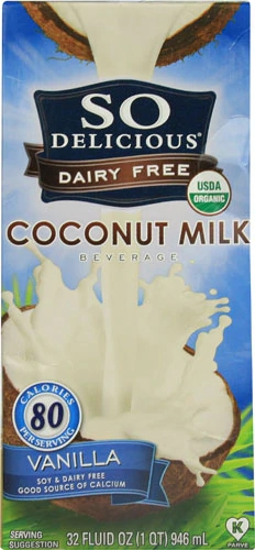Comprar So Delicious Organic Coconut Milk Beverage Dairy Free Vanilla -- 32 fl oz
