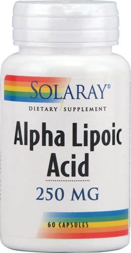 Solaray Alpha Lipoic Acid -- 250 mg - 60 Capsules
