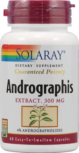 Comprar Solaray Andrographis Extract -- 300 mg - 60 Capsules