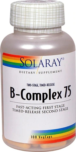 Comprar Solaray B-Complex 75 -- 100 VegCaps