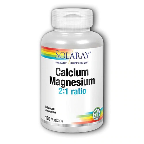 Comprar Solaray Calcium and Magnesium AAC -- 90 Vegetarian Capsules