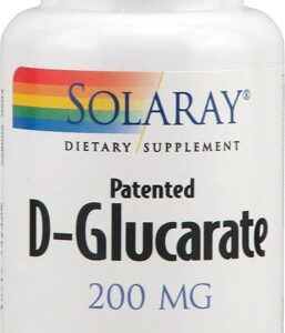 Solaray D-Glucarate -- 200 mg - 60 Capsules