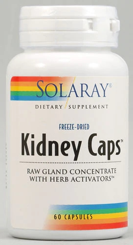 Comprar Solaray Kidney Caps™ Freeze-Dried -- 260 mg - 60 Capsules