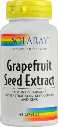 Comprar Solaray Grapefruit Seed Extract Immunity Formula -- 60 Capsules