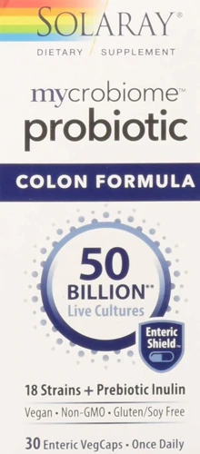 Comprar Solaray mycrobiome™ Probiotic Colon Formula Dietary Supplement -- 30 VegCaps