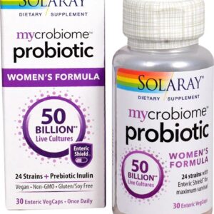 Comprar Solaray Mycrobiome™ Probiotic Women's Formula -- 50 billion CFU - 30 Enteric VegCaps