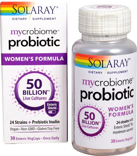 Comprar Solaray Mycrobiome™ Probiotic Women's Formula -- 50 billion CFU - 30 Enteric VegCaps