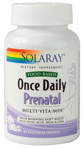 Comprar Solaray Once Daily Prenatal Multi-Vita-Min™ -- 90 Vegetarian Capsules