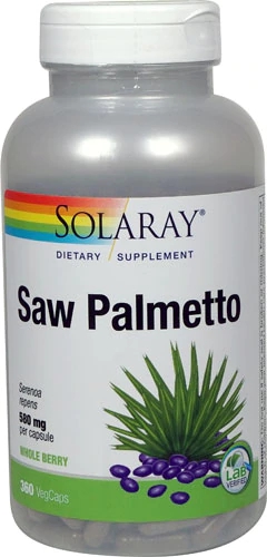 Comprar Solaray Saw Palmetto Whole Berry -- 580 mg - 360 VegCaps