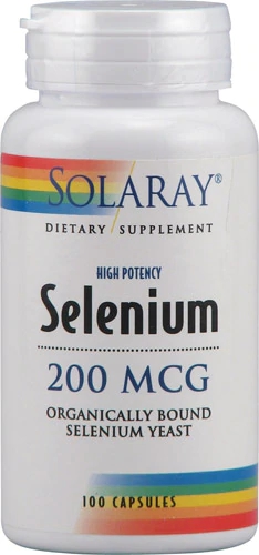 Comprar Solaray Selenium -- 200 mcg - 100 Capsules