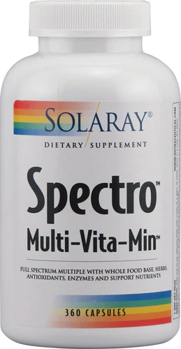 Comprar Solaray Spectro™ Multi-Vita-Min™ -- 360 Capsules