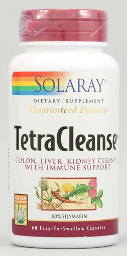 Comprar Solaray TetraCleanse™ -- 60 Capsules