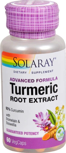 Comprar Solaray Turmeric -- 60 VegCaps