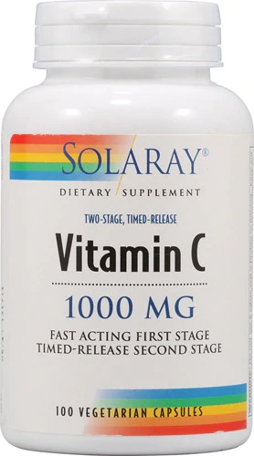 Comprar Solaray Vitamin C -- 1000 mg - 100 VegCaps