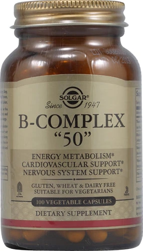 Comprar Solgar B-Complex 50 -- 100 Vegetable Capsules