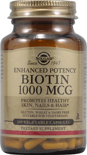 Comprar Solgar Biotin -- 1000 mcg - 100 Vegetable Capsules