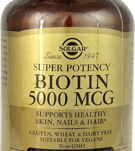 Comprar Solgar Biotin -- 5000 mcg - 100 Vegetable Capsules