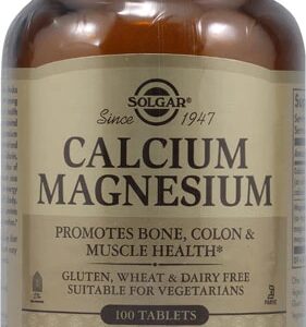 Solgar Calcium Magnesium -- 100 Tablets