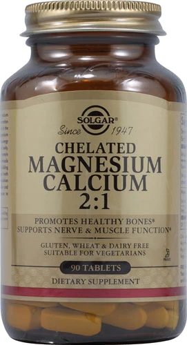 Comprar Solgar Chelated Magnesium Calcium 2:1 -- 90 Tablets