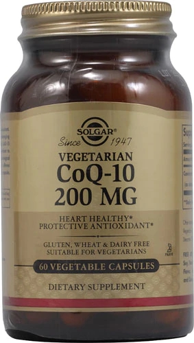 Comprar Solgar CoQ-10 -- 200 mg - 60 Vegetable Capsules