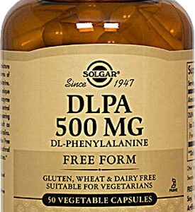 Solgar DLPA -- 500 mg - 50 Vegetable Capsules