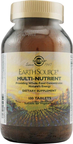 Comprar Solgar Earth Source® Multi-Nutrient -- 180 Tablets