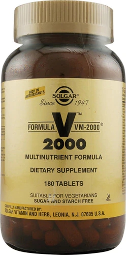 Comprar Solgar Formula VM-2000® -- 180 Tablets