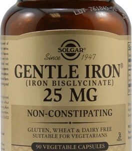 Solgar Gentle Iron® -- 25 mg - 90 Vegetable Capsules