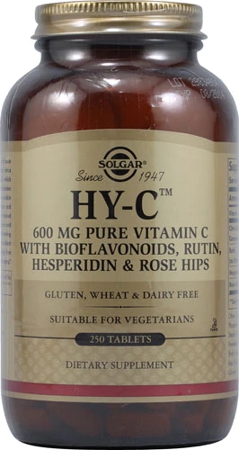 Solgar Hy-C™ -- 600 mg - 250 Tablets