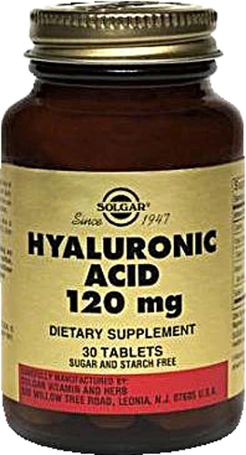 Comprar Solgar Hyaluronic Acid -- 120 mg - 30 Tablets