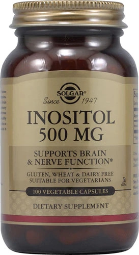 Comprar Solgar Inositol -- 500 mg - 100 Vegetable Capsules