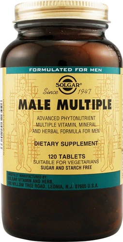 Solgar Male Multiple -- 120 Tablets