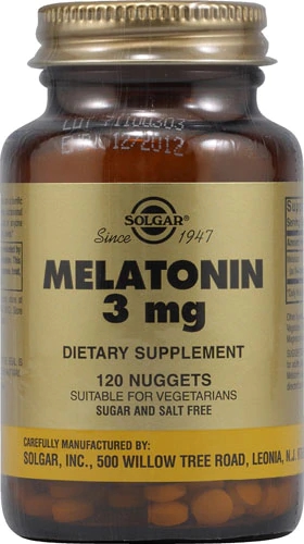 Comprar Solgar Melatonin -- 3 mg - 120 Nuggets