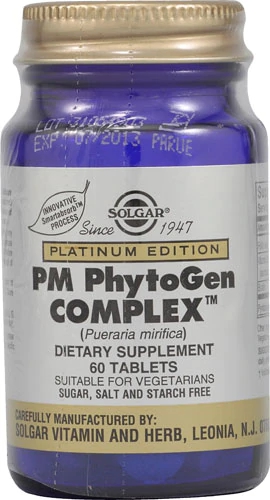 Comprar Solgar PM PhytoGen Complex™ -- 60 Tablets